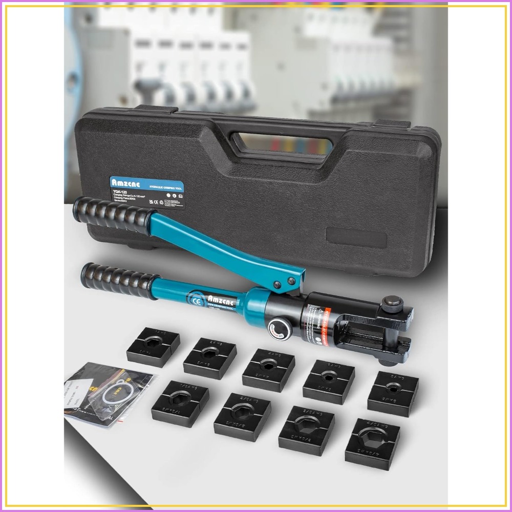 Tool Set - Compacte hydraulische krimptang 8-4/0 AWG met