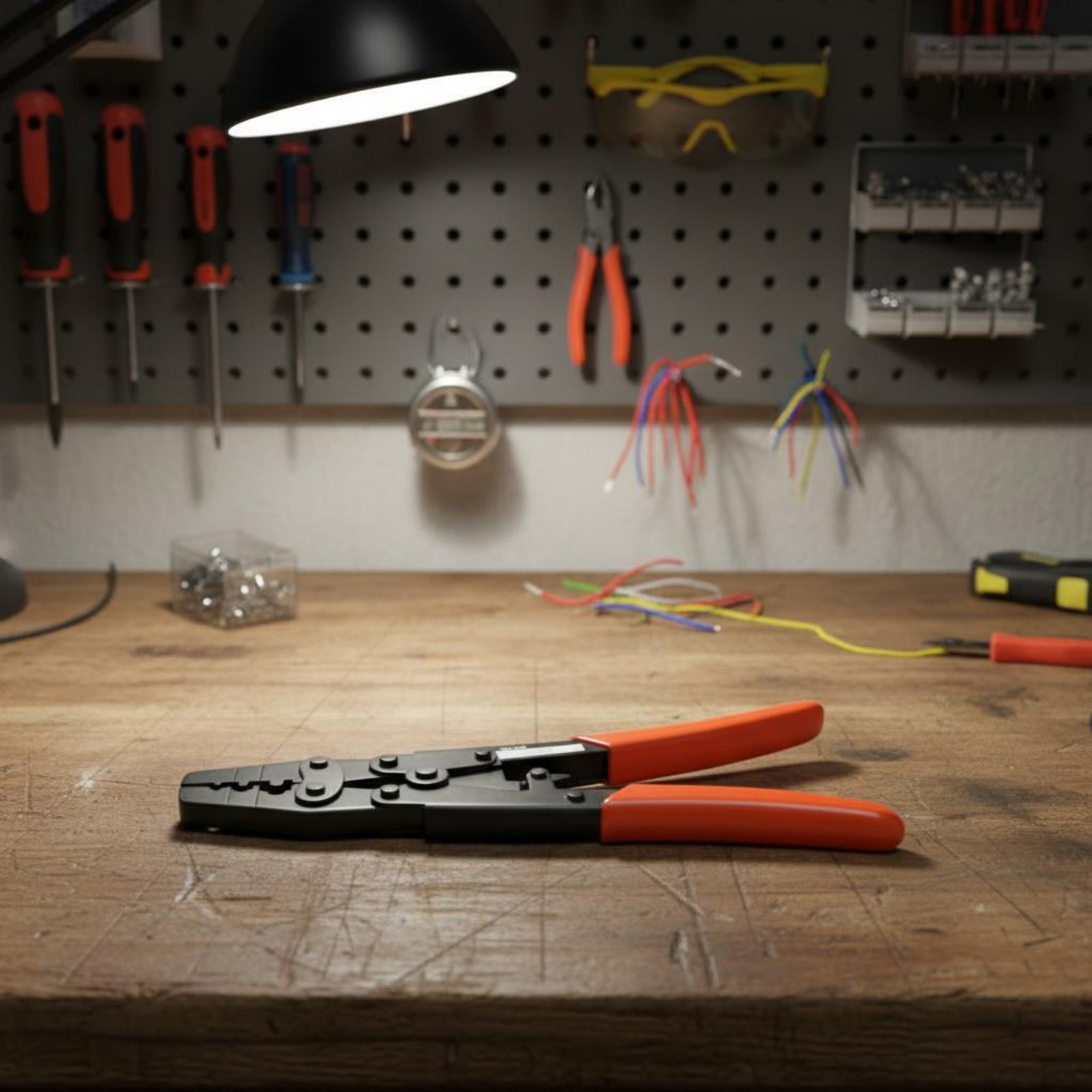 Pliers - Ratchet-krimptang Arbeidsbesparende draadconnector Krimptang Terminal Crimper