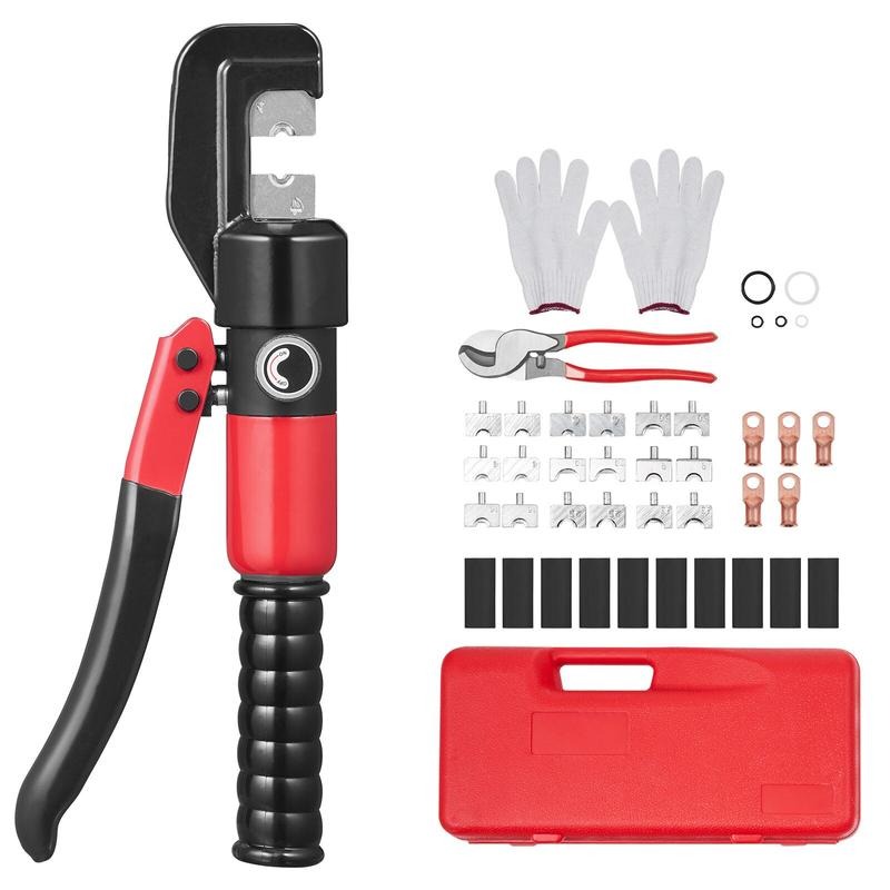 Tool Set - Hydraulische krimptang met 9 sets matrijzen