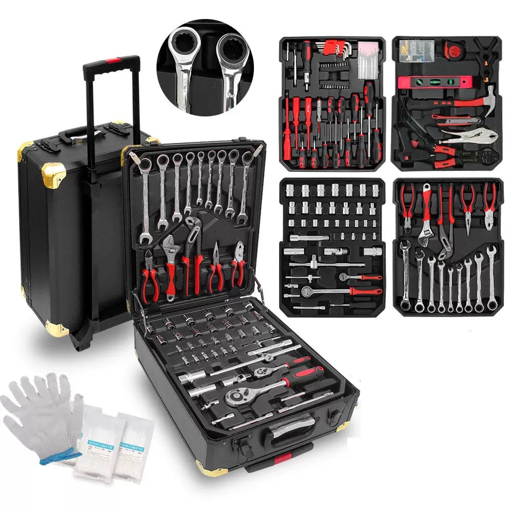 Tool Set - 399-delige chroomvanadium stalen gereedschapset voor hardware