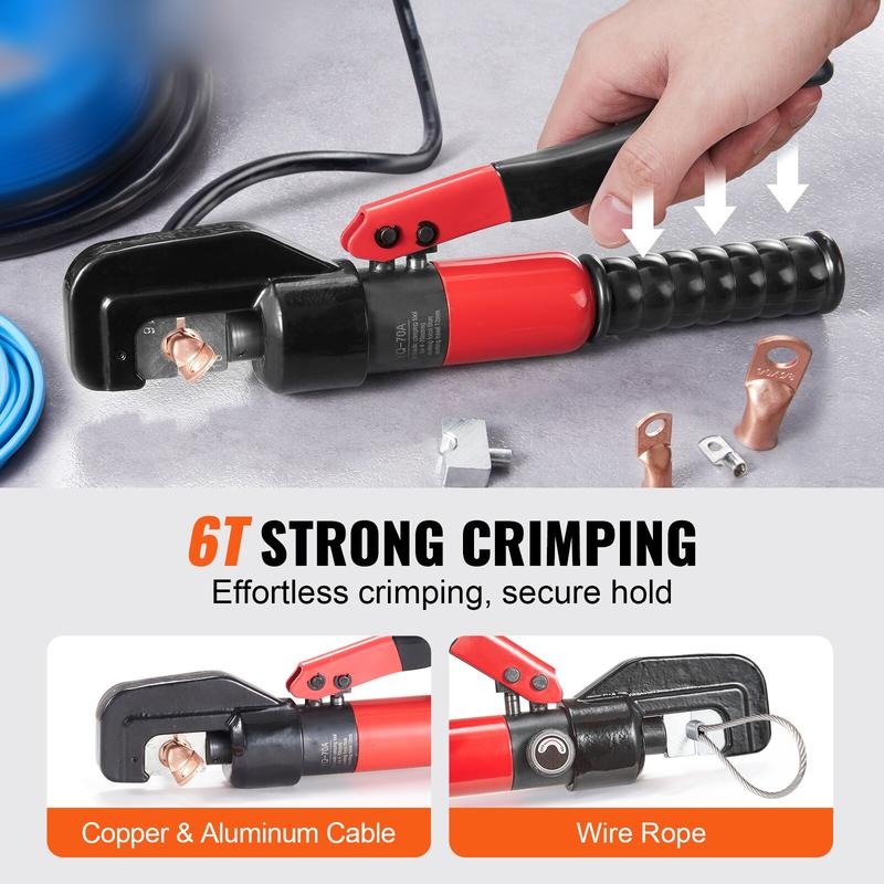 Hydraulische krimptang met 9 s - Tool Set recensie en prijs