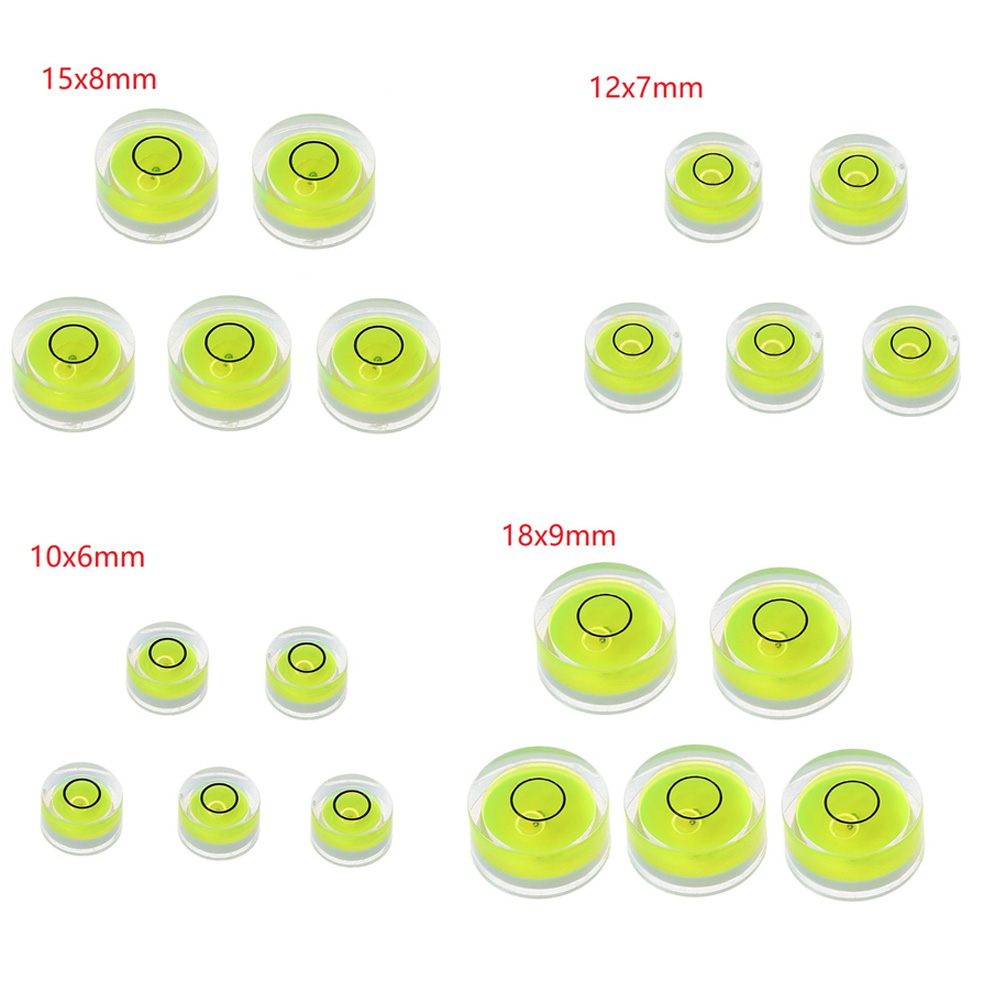 5 stuks precisie ronde kleine  - Spirit Level recensie en prijs